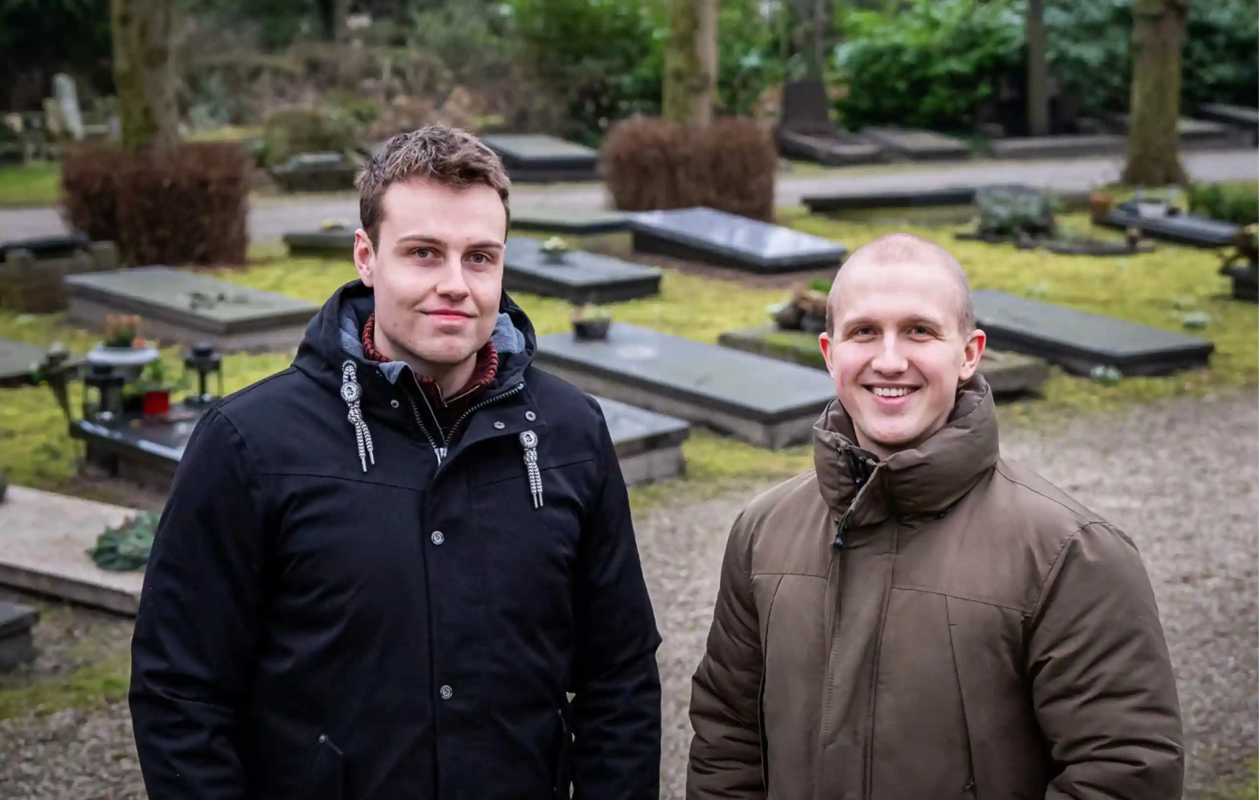jonas en tim contact portret